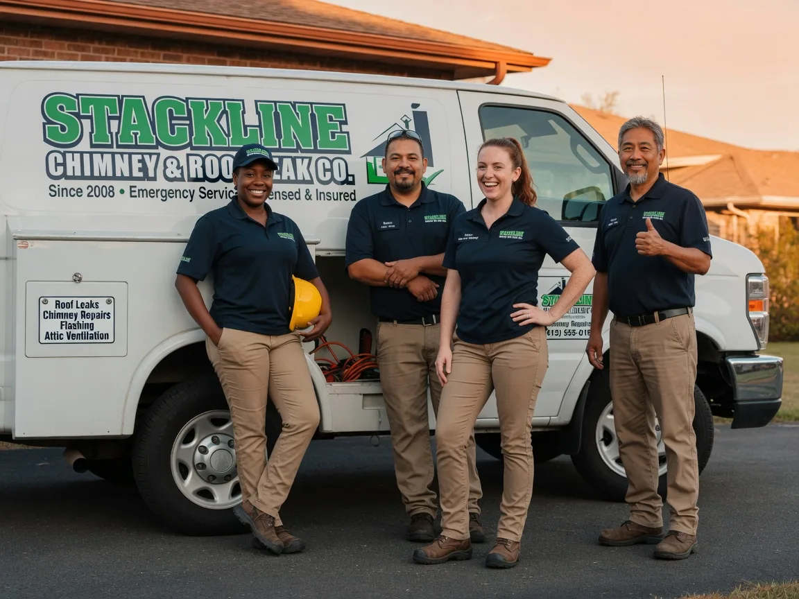 Chimney flashing repair company in Lyford, TX